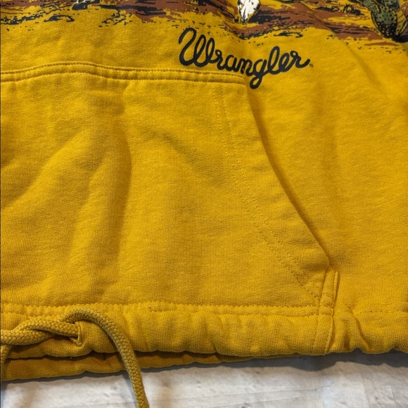 Wrangler Retro Cinched Waist Western Pullover Hoodie Sweatshirt - Picture 8 of 16